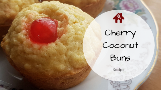 Cherry Coconut Buns Recipe | AuthenticallyAsh.com